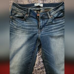 High Rise Blue Jeans for Women